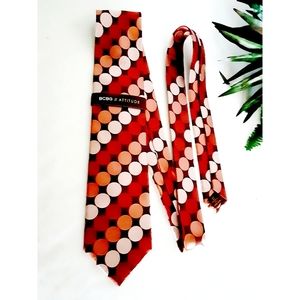 BCBG Attitude Kenna Polkadot Silk Tie